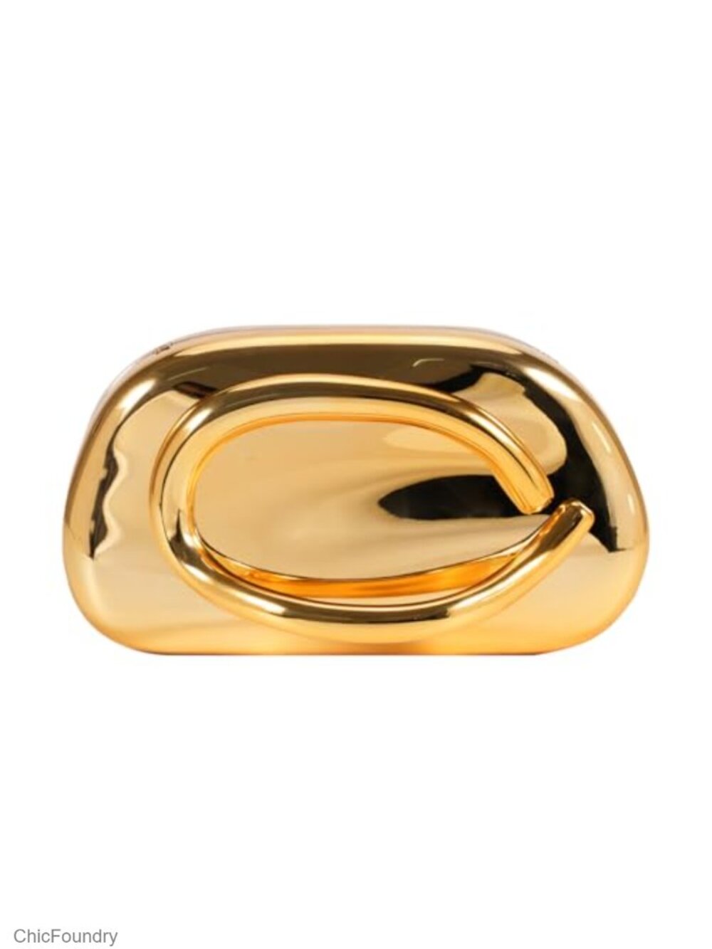Acrylic Evening Clutch Metal Handle Chain Crossbody Wedding Party Bag
